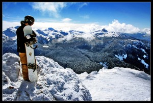 Whistler Limo snowboarding